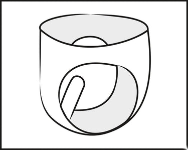Latex Brief with Inflatable Anal Plug